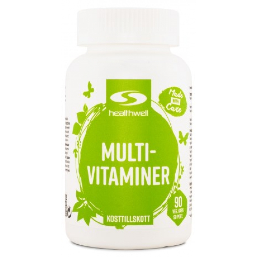 Bedste Multivitamin 2024 Bedst I Test   Healthwell Multivitaminer 1891 